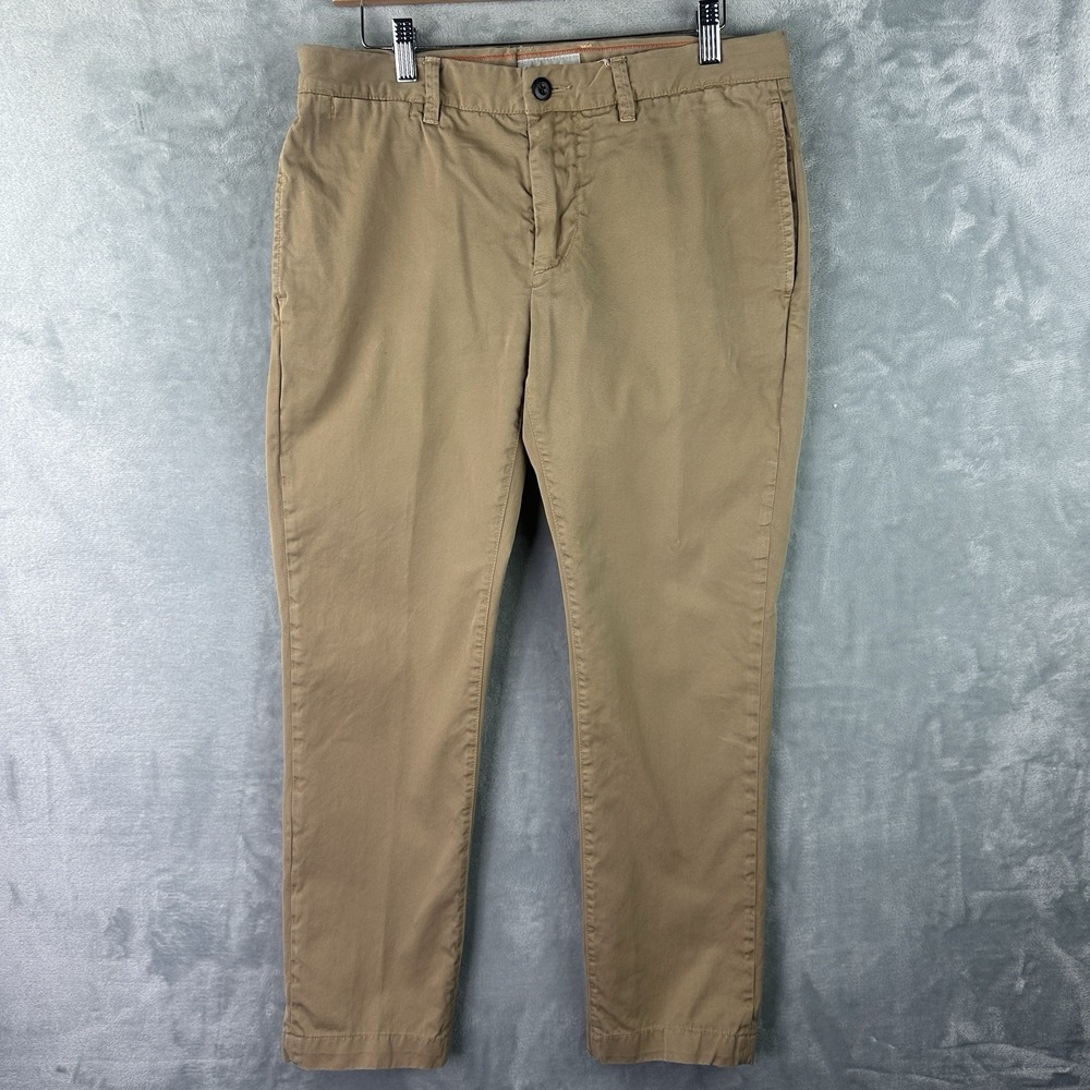 Jack Spade Khaki Chino Pants Mens‎ 32x30 (32x28) Slim Fit Cotton Casual Tan